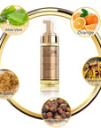 GLO24K 24K Exfoliating & Foaming Facial Cleanser, ingredients