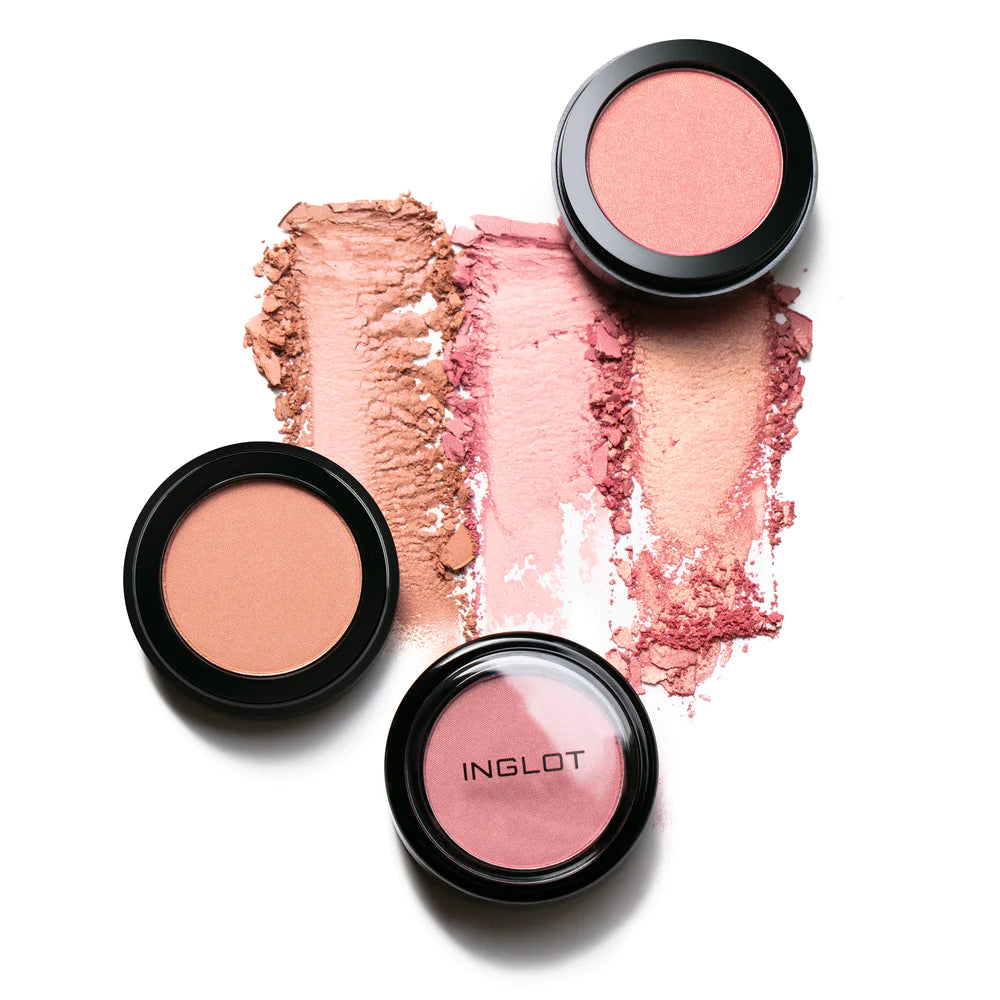 Inglot Radiant Skin Blushers with swatches