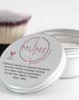 MuMe Solid Make-Up Brush Cleanser with Ciara Daly Hero Brush