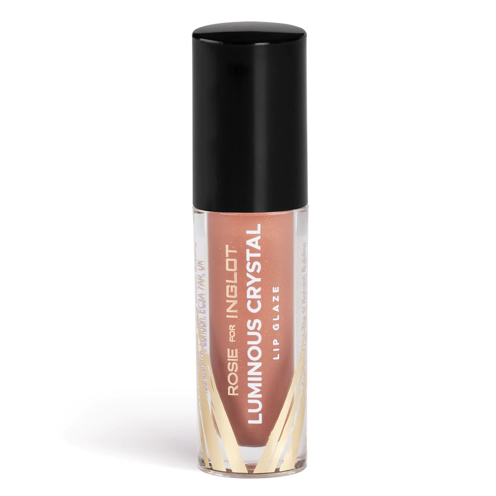 INGLOT Rosie For Inglot Luminous Crystal Lip Glaze - Luminous Nude