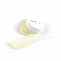 Inglot Overnight Lip Repair Mask, open with swatch