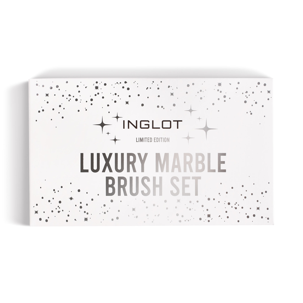 INGLOT Luxury Marble Brush Set, packaging