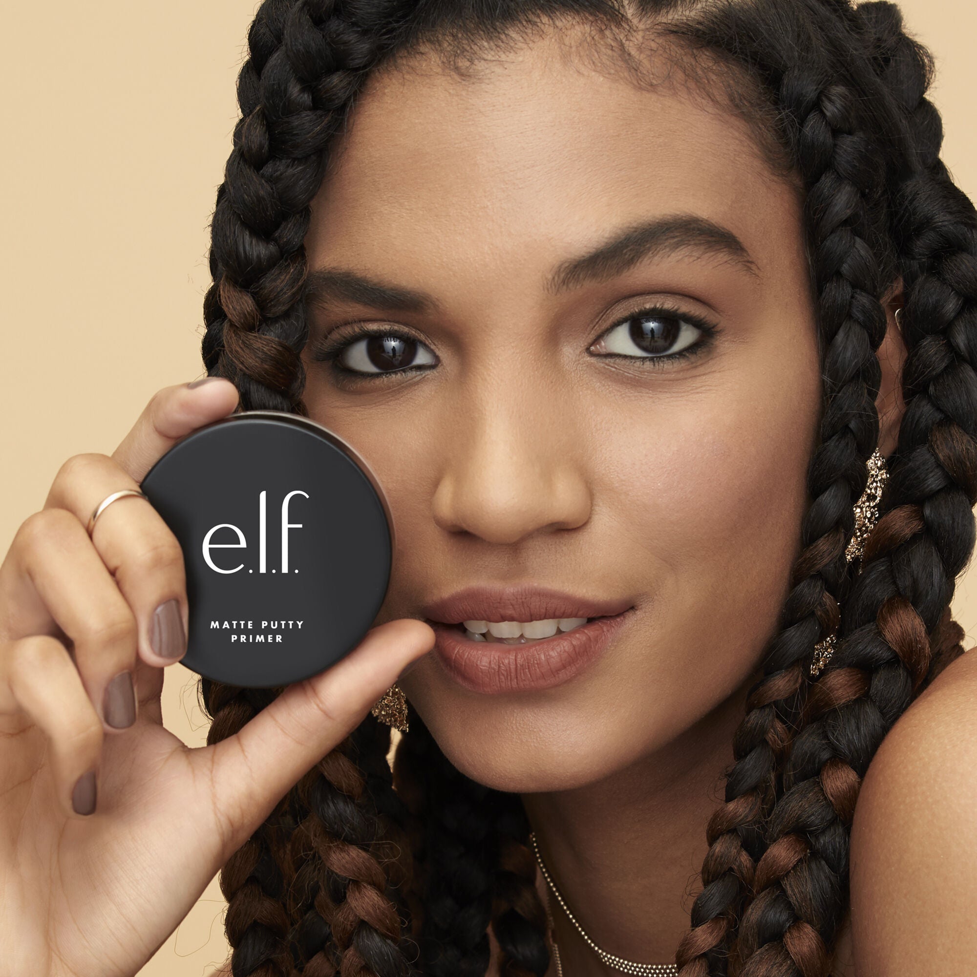 Model using elf Matte Putty Primer