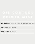 Benefits of elf Oil Control Primer Mist