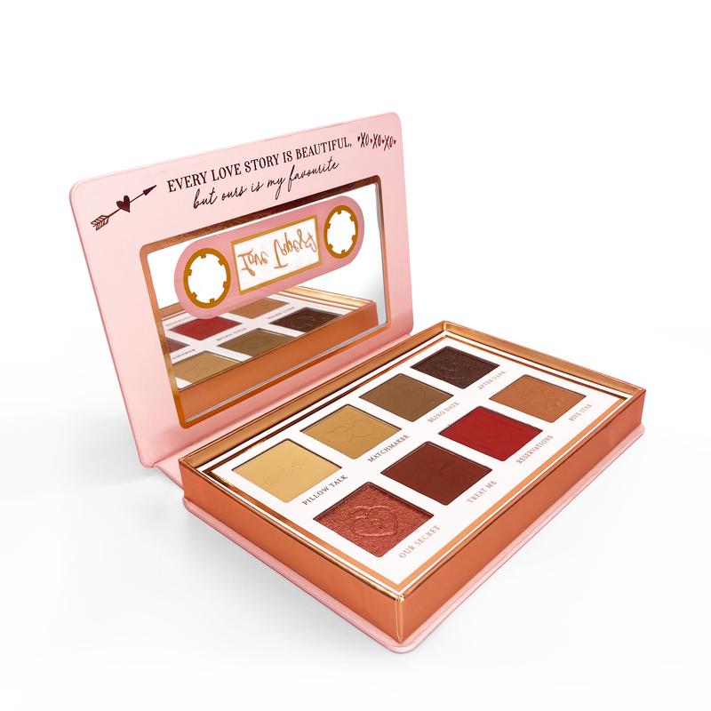 P.LOUISE Love Tapes Eyeshadow Palette - Date Night, open
