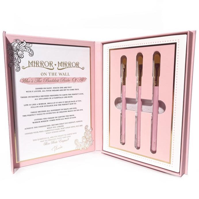 P.LOUISE Mirror Mirror Brush Collection, open