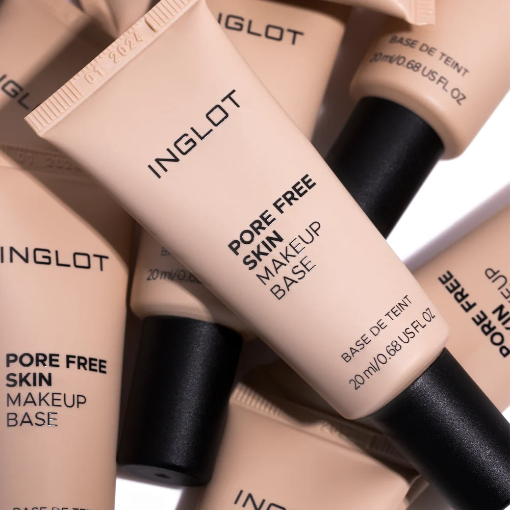 Inglot Pore Free Skin Makeup Base, close up