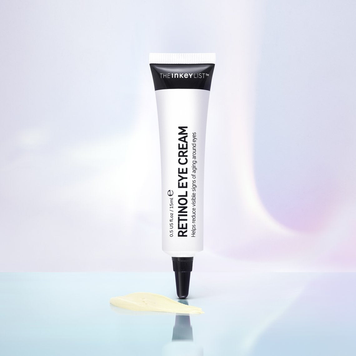 The Inkey List RETINOL EYE CREAM with swatch