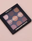 Inglot Reignited Eyeshadow Palette, diagonal view