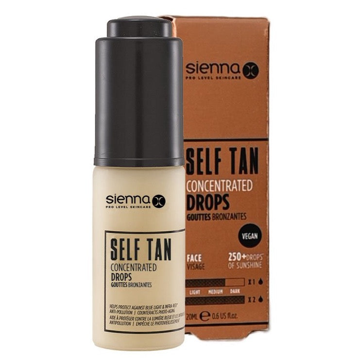 Sienna X Self Tan Concentrated Tanning Drops