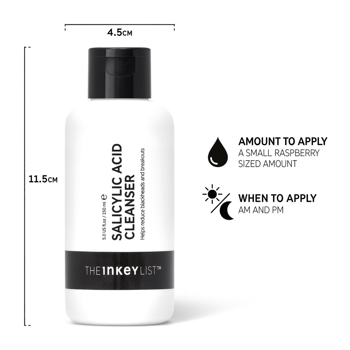 The Inkey List SALICYLIC ACID CLEANSER, spec