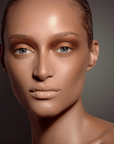 Model wearing DANESSA MYRICKS Colorfix 24-Hour Nudes