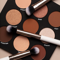 INGLOT X MAURA Fire it Up Eyeshadow Palette with brushes