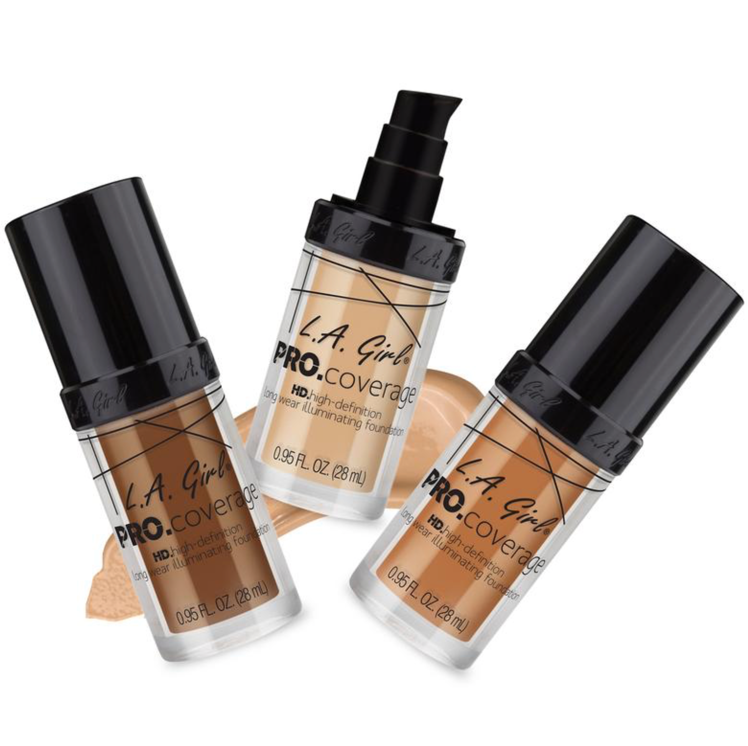 LA Girl PRO. Coverage HD Long Wear Illuminating Liquid Foundation