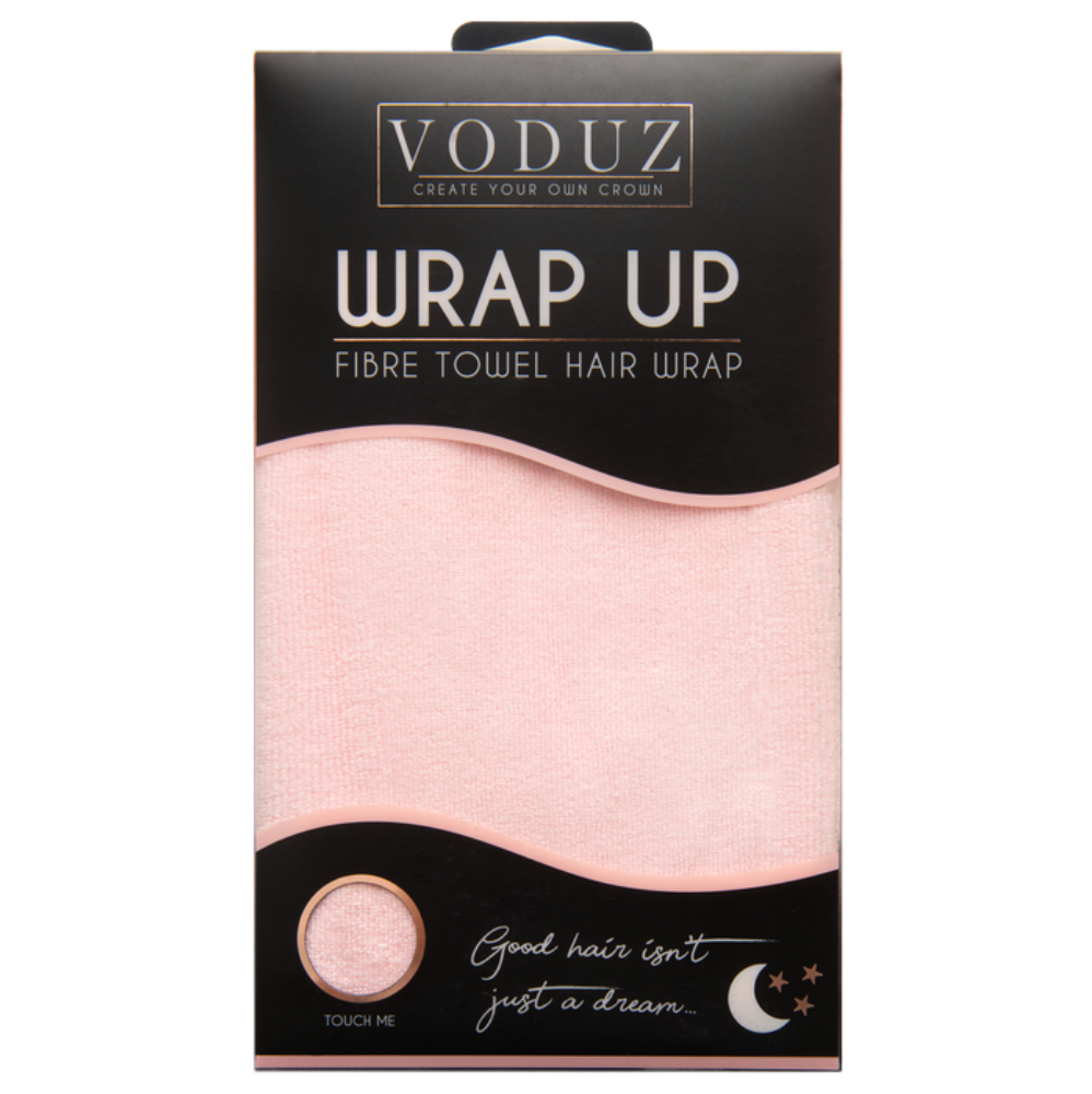 VODUZ Wrap Up Microfibre Towel, packaging