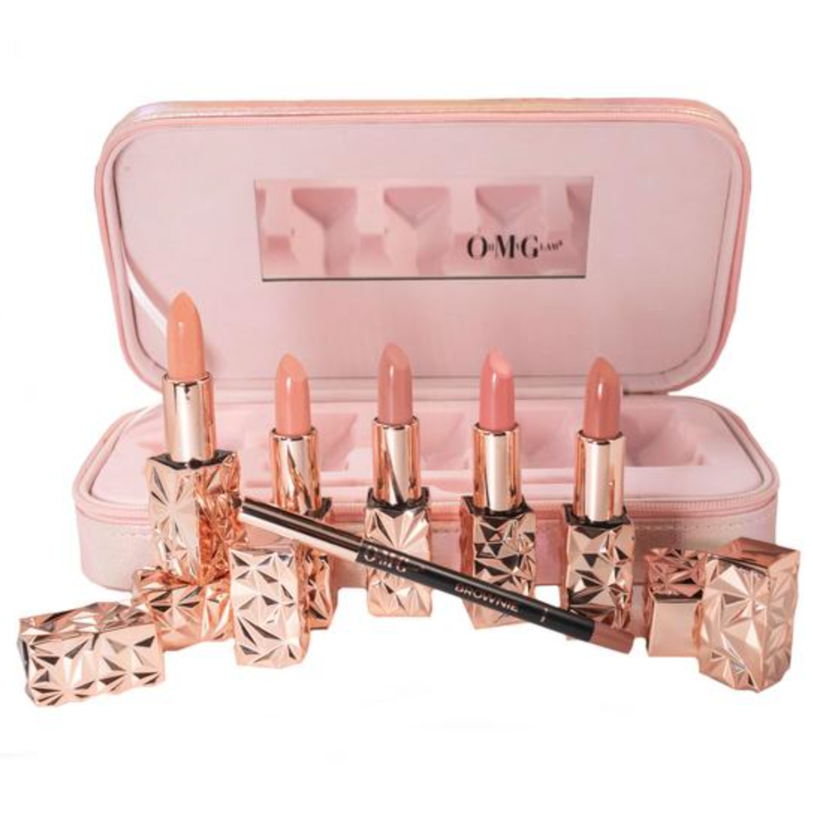 OH MY GLAM Obsessed Lipstick &amp; Lip Liner Set