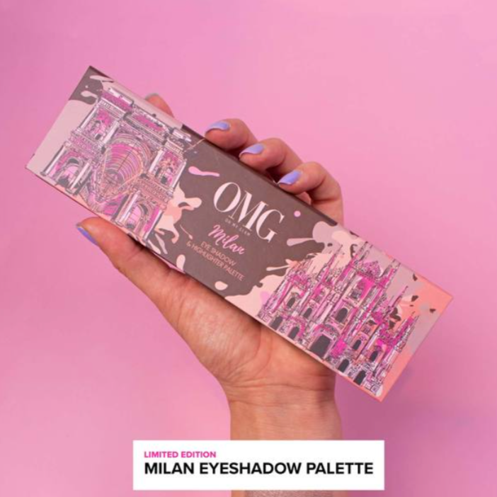 Oh My Glam OH MY DAYS - MILAN ROSE eyeshadow palette, closed