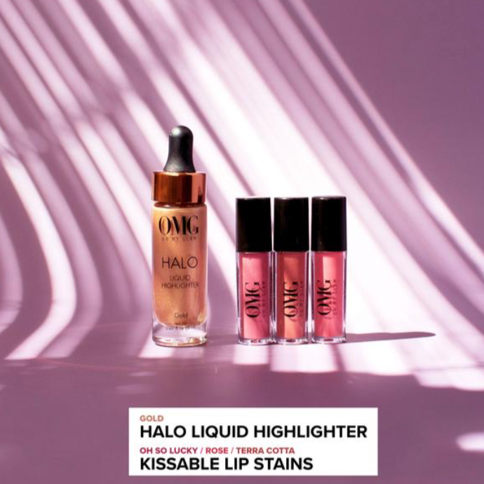 Oh My Glam OH MY NIGHTS - LONDON GOLD Halo &amp; Kissable