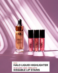 Oh My Glam OH MY NIGHTS - LONDON GOLD Halo & Kissable