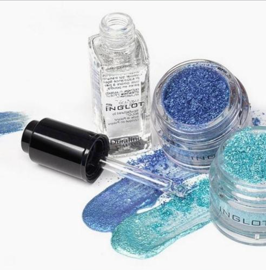 INGLOT Duraline with glitter