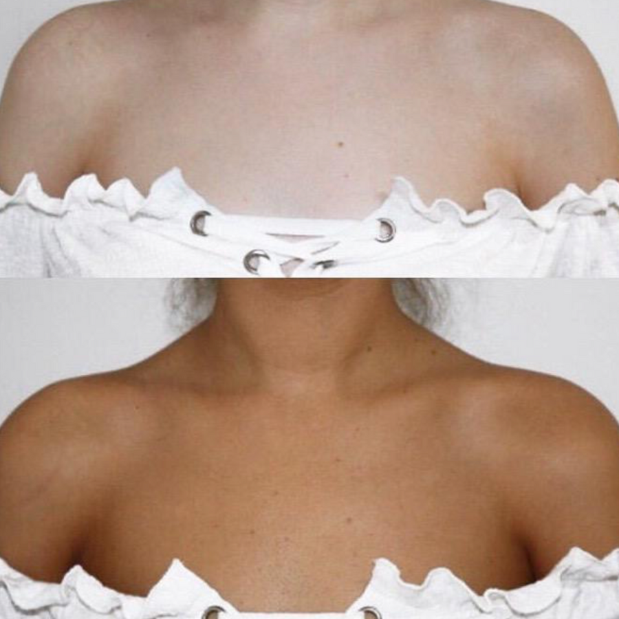 Before and after, Vani-T Velocity | Express Tanning Mousse