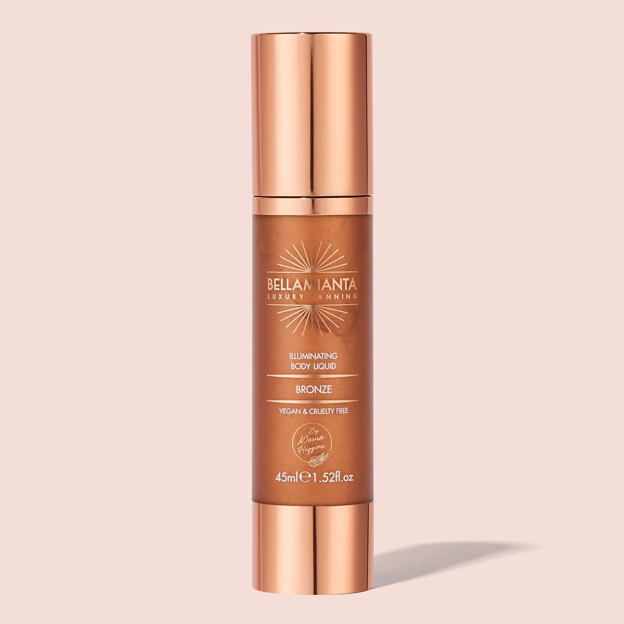 BELLAMIANTA Illuminating Body Liquid by Maura Higgins Bronze