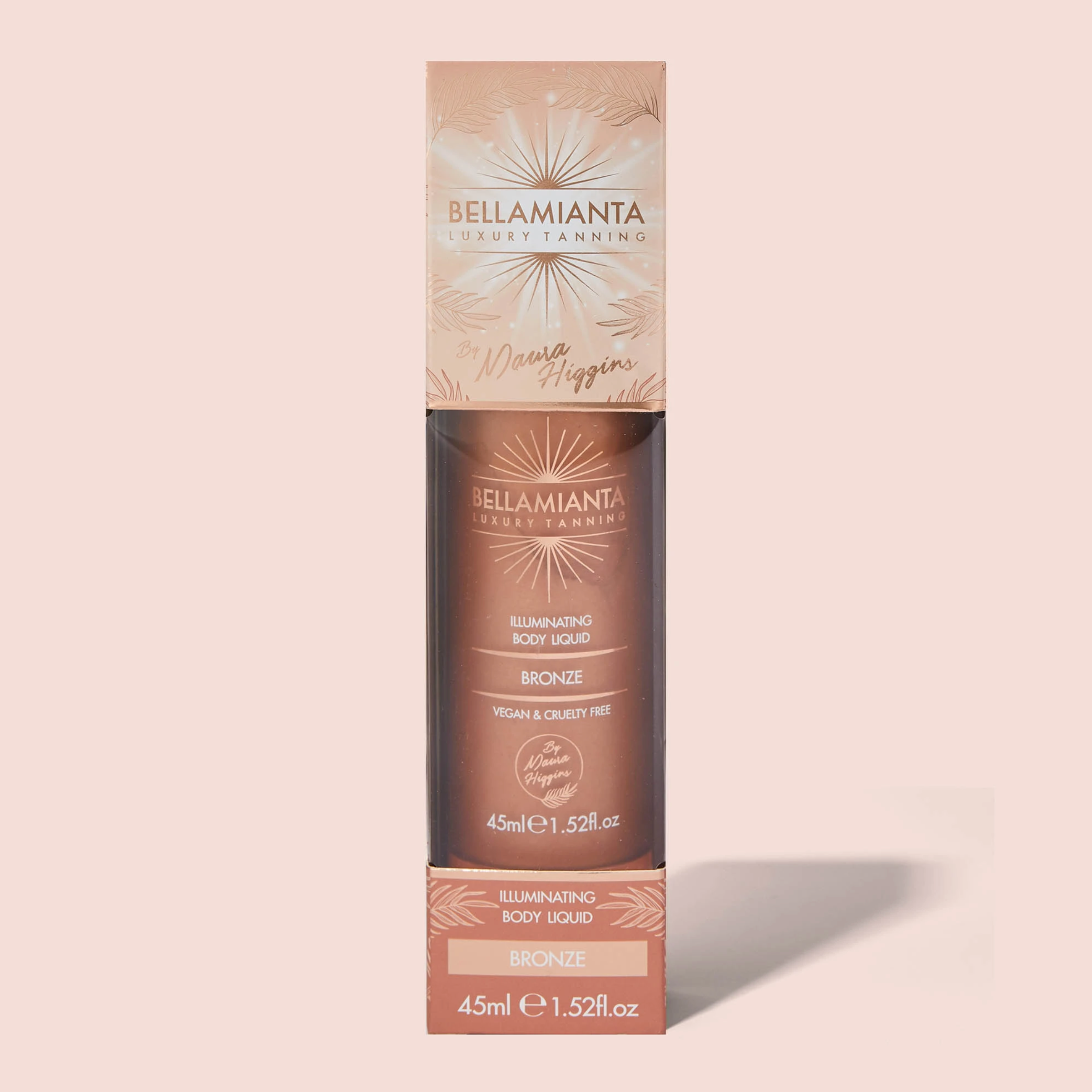 BELLAMIANTA Illuminating Body Liquid by Maura Higgins Bronze, in box