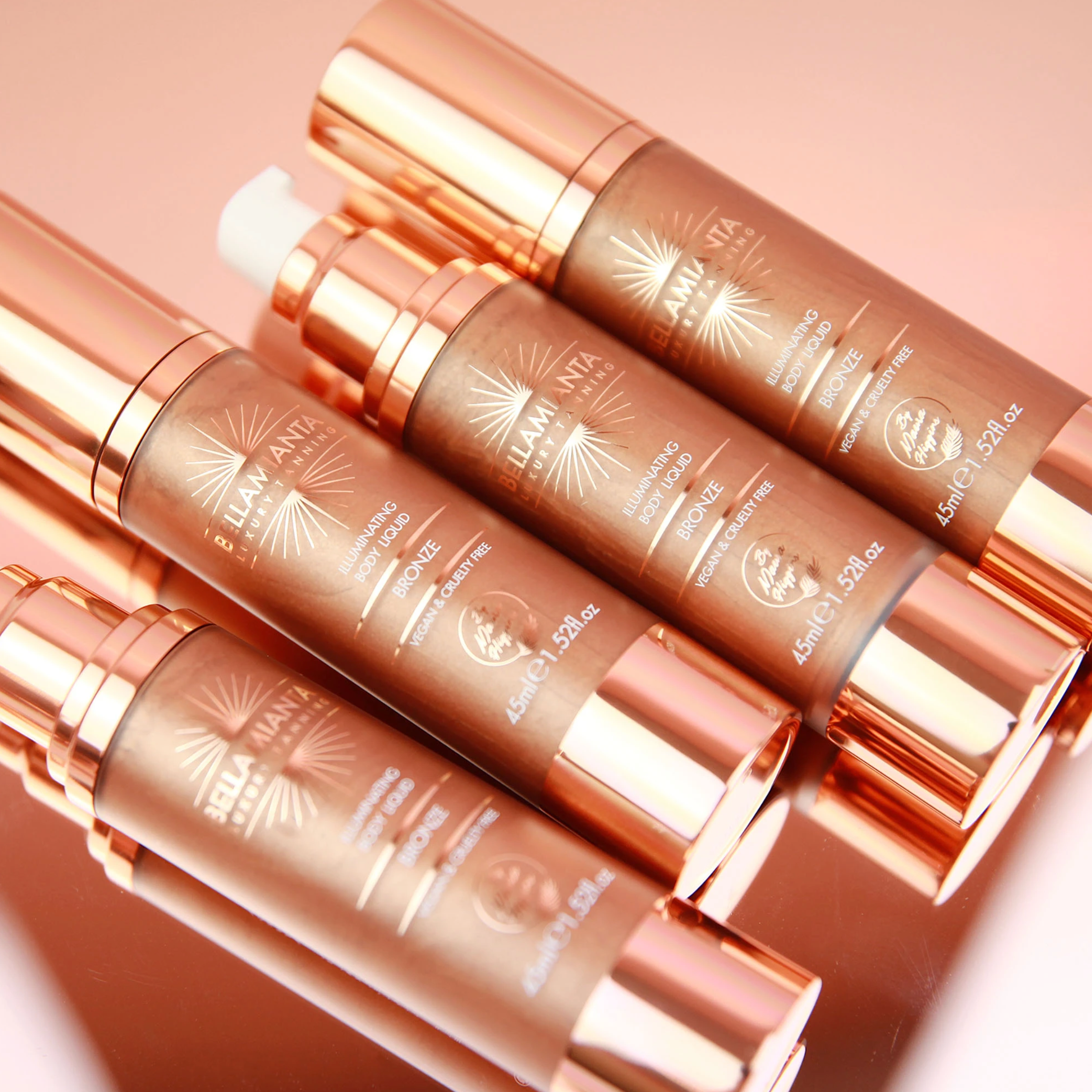 BELLAMIANTA Illuminating Body Liquid by Maura Higgins in Bronze