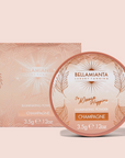 BELLAMIANTA Illuminating Powder by Maura Higgins Champagne with packaging