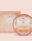 BELLAMIANTA Illuminating Powder by Maura Higgins Bronze, with packaging