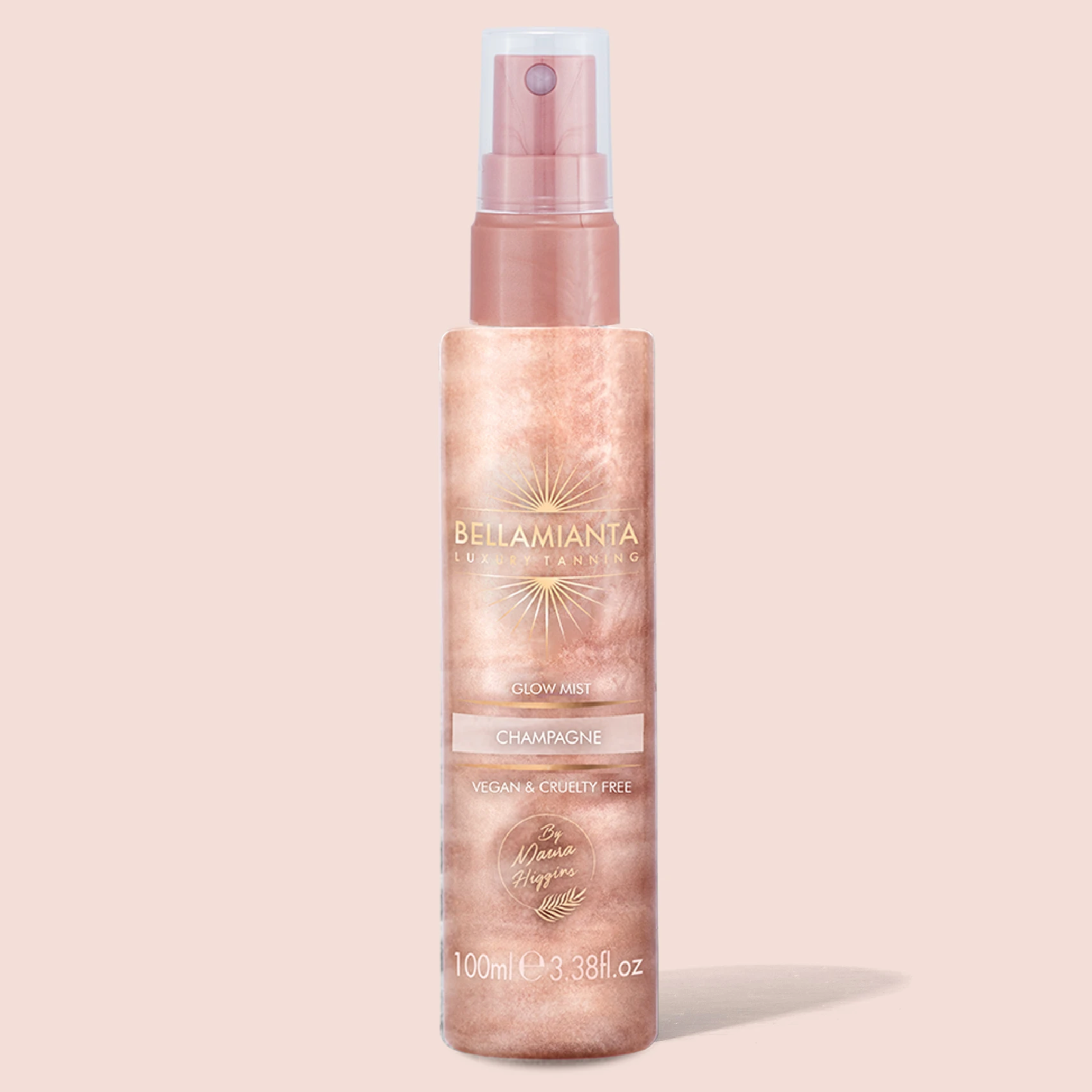 BELLAMIANTA Glow Mist by Maura Higgins Champagne