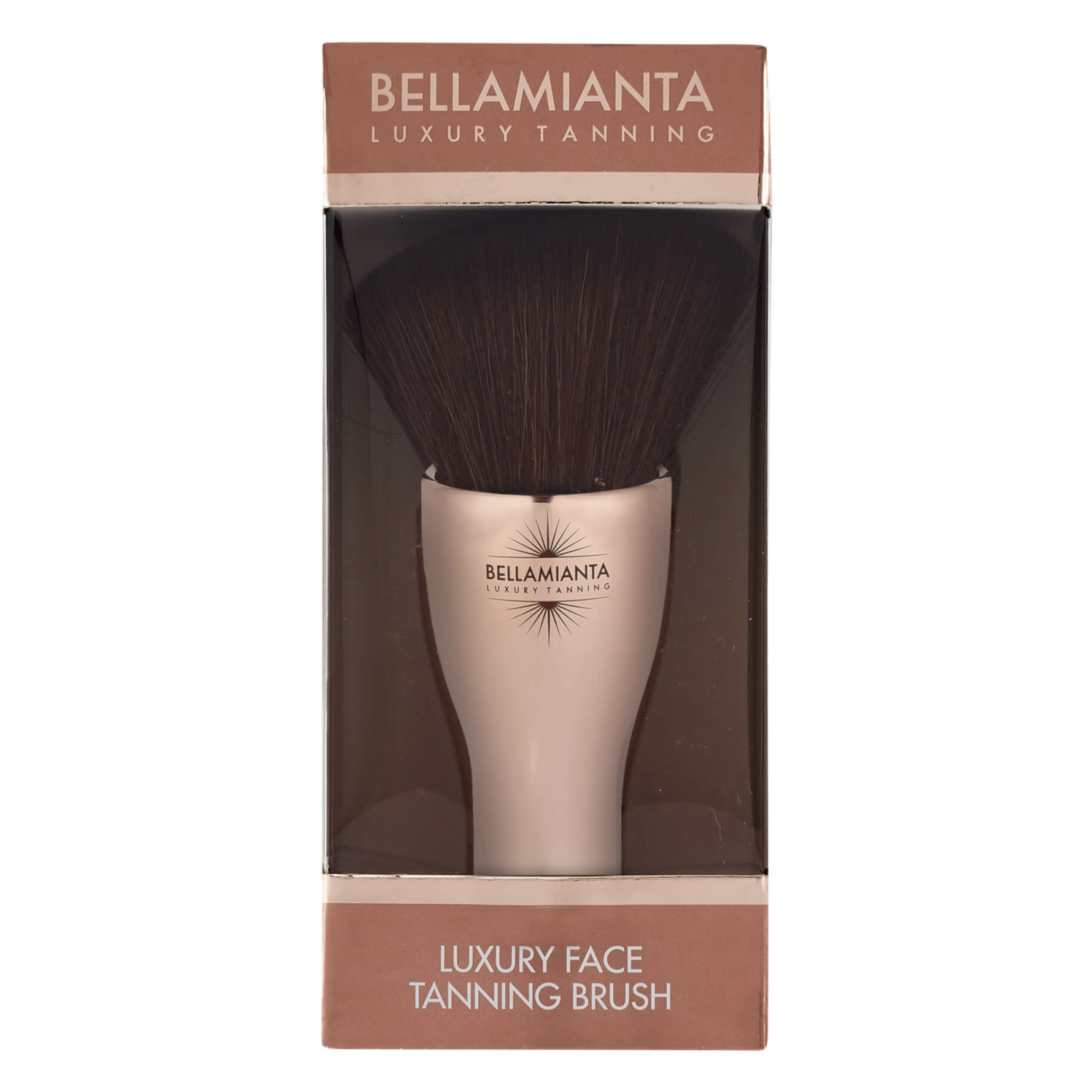 BELLAMIANTA Luxury Face Tanning Brush, in packaging