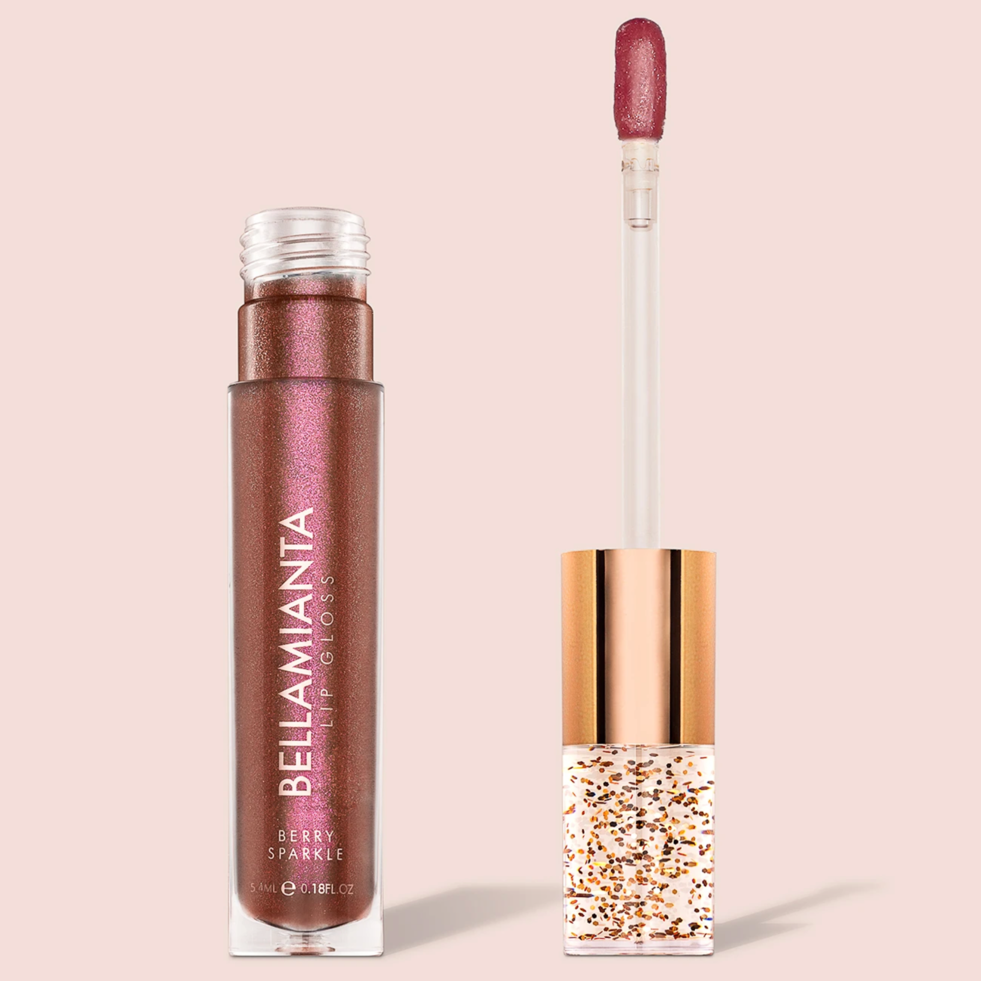 BELLAMIANTA Lip Gloss Gift Set - Berry Sparkle