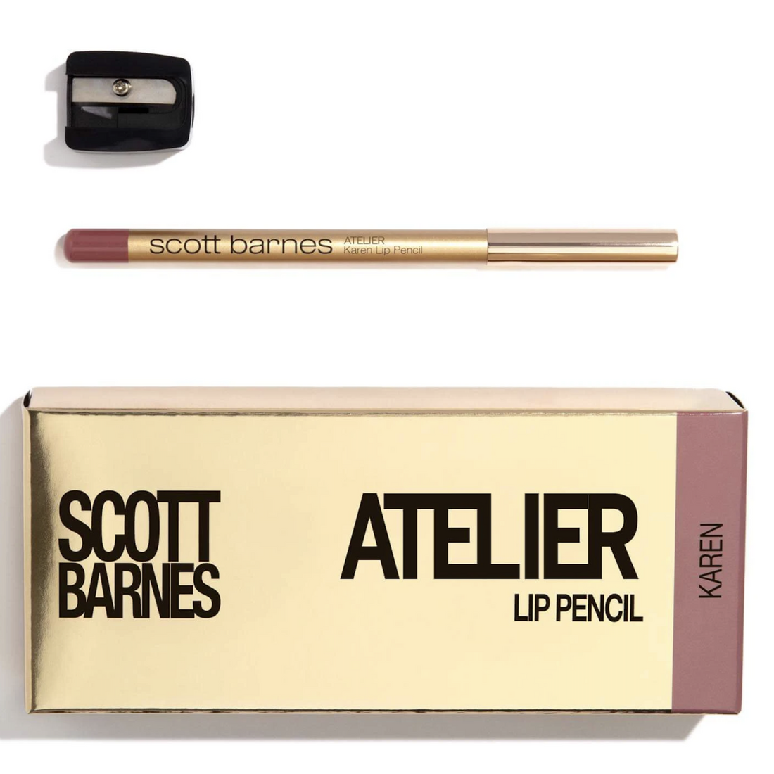 Scott Barnes Atelier Lip Liner - Karen with packaging