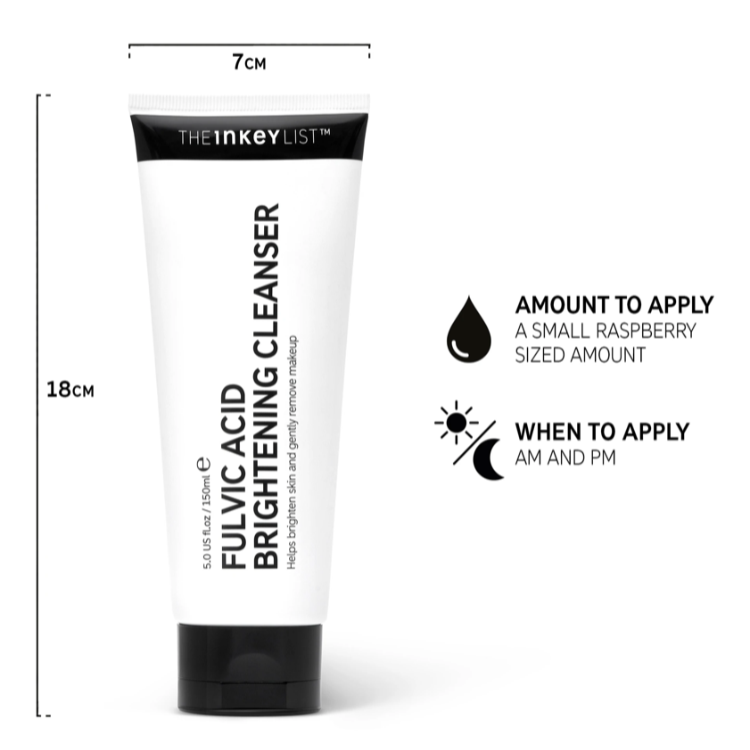 How To Use The Inkey List Fulvic Acid Brightening Cleanser