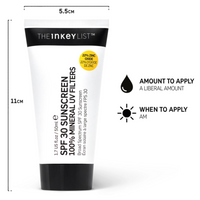 How to use The Inkey List SPF 30 Daily Sunscreen