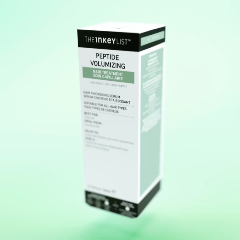 The INKEY List Peptide Volumizing Hair Treatment, packaging