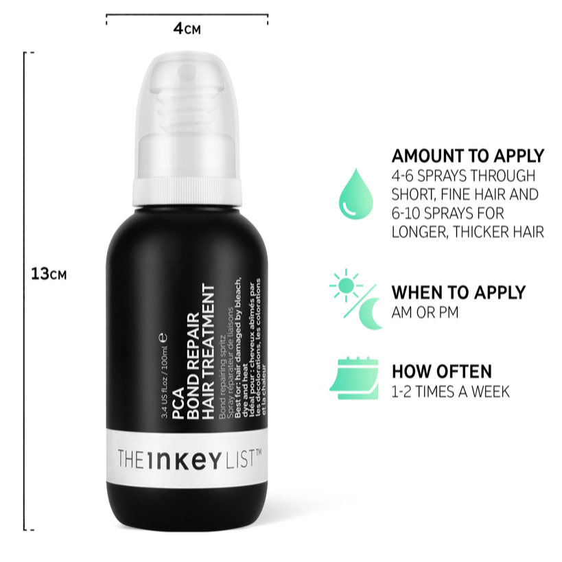 How to use The INKEY List PCA Bond Repair Hair Treatment