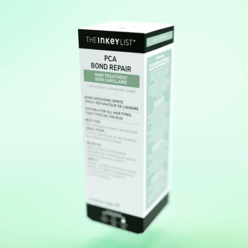 The INKEY List PCA Bond Repair Hair Treatment, packaging