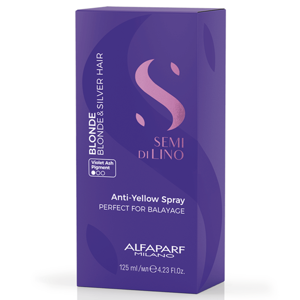 ALFAPARF MILANO Semi Di Lino Blonde Anti-Yellow Spray, packaging