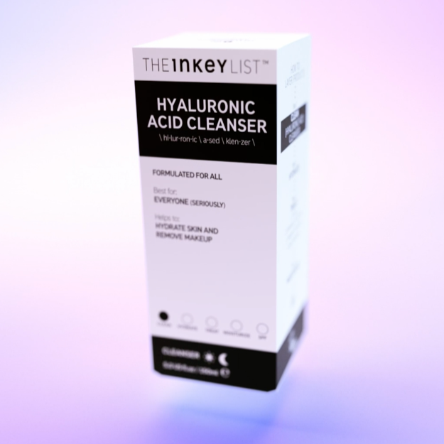 The Inkey List HYALURONIC ACID CLEANSER, packaging