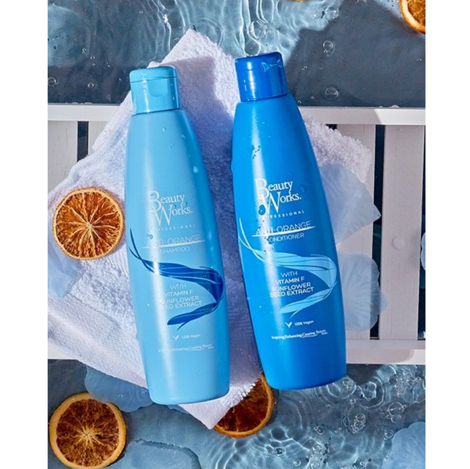 Beauty Works Anti Orange Shampoo & conditioner