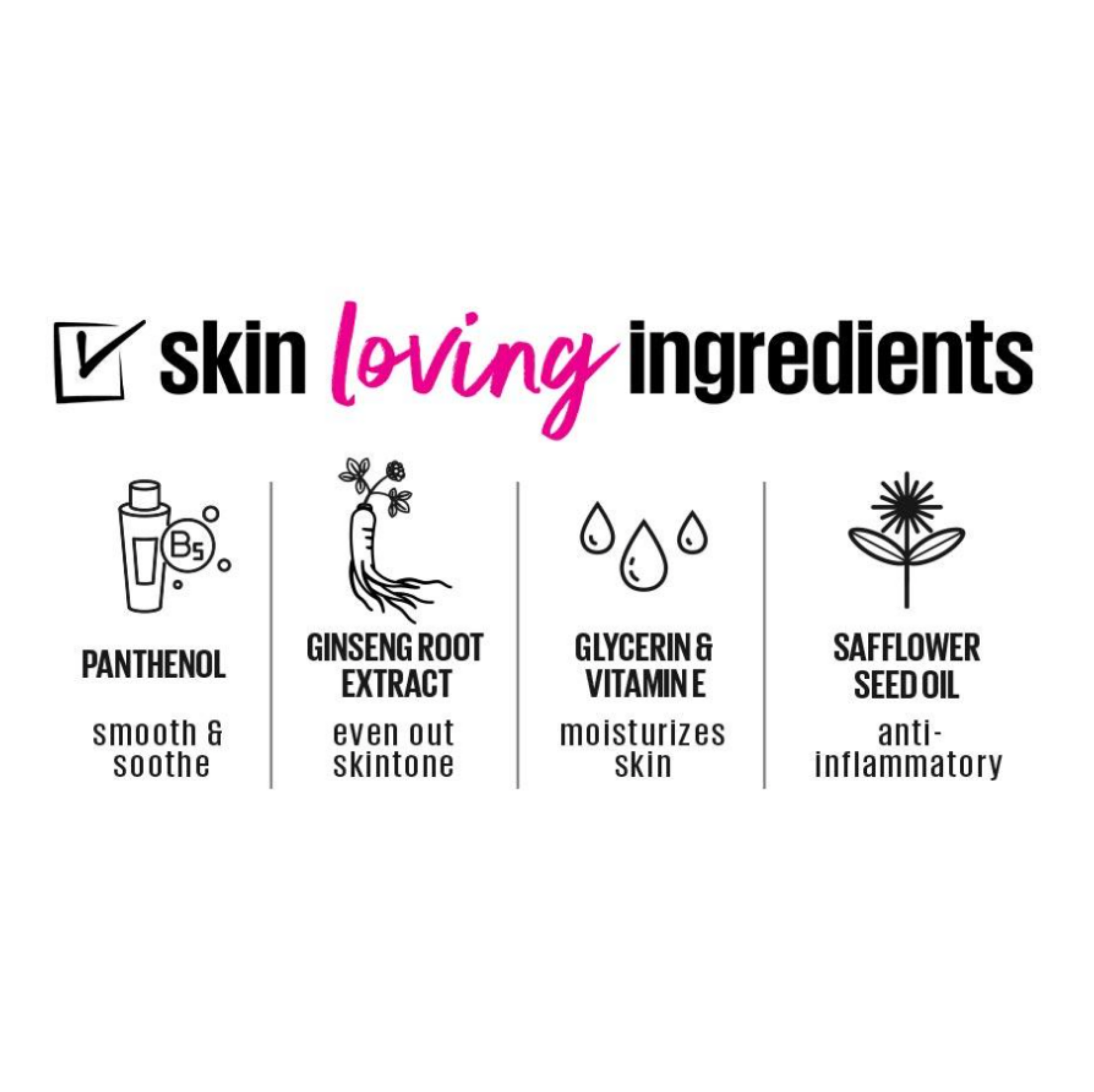 LA Girl Tinted Foundation, skin loving ingredients