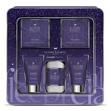 The Luxury Bathing Company - Lavender Sleep Easy Luxury Night In Tin Set