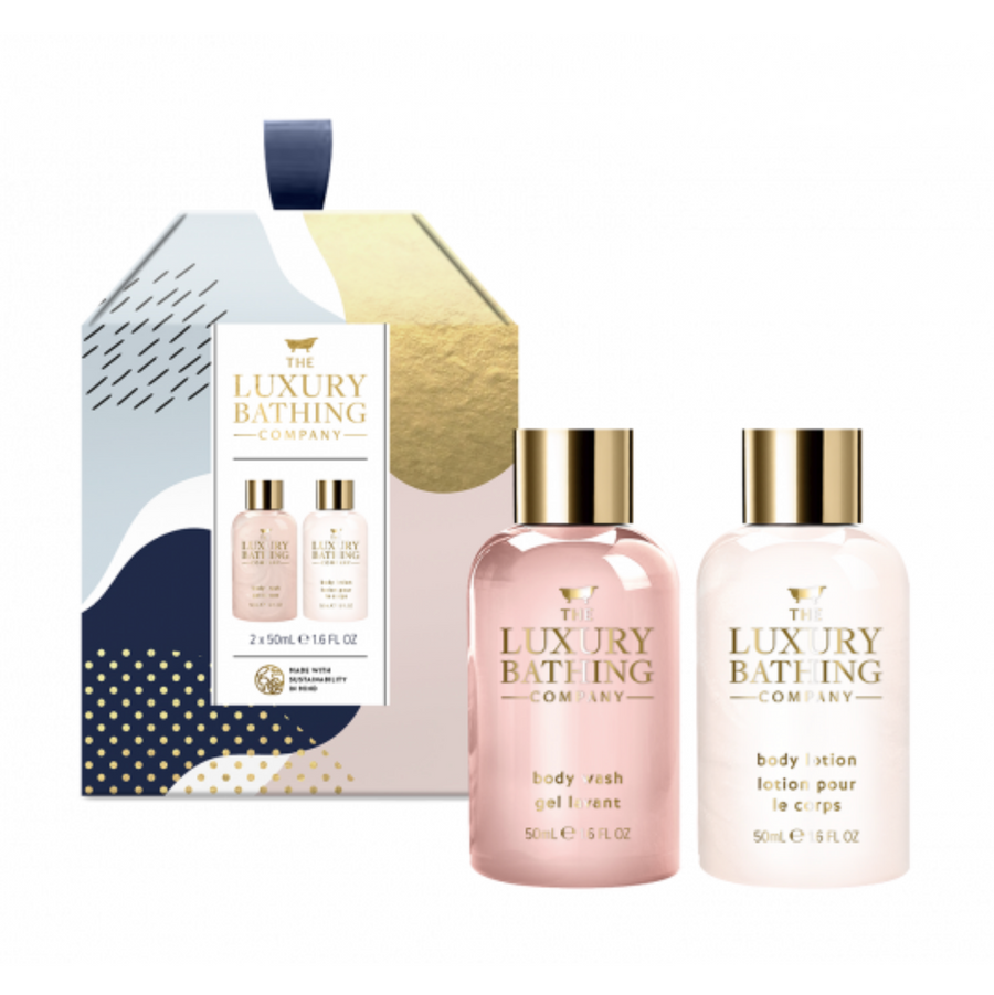 The Luxury Bathing Company - Sweet Orange & Ylang Ylang Mini House Box Set