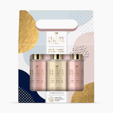 The Luxury Bathing Company - Sweet Orange & Ylang Ylang Tri Of Body Mists
