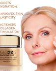 GLO24K Moisturising 24K AM Day Cream, benefits