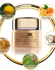 GLO24K Moisturising 24K AM Day Cream, ingredients