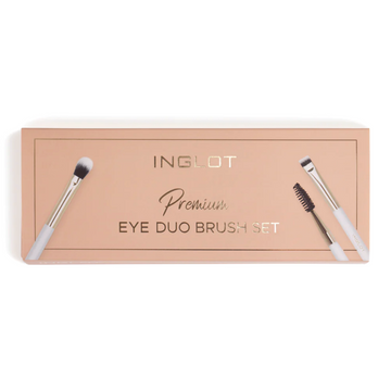 Inglot Premium Eye Duo Brush Set