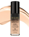 MILANI 2-IN-1-FOUNDATION +CONCEALER 14A Golden Toffee